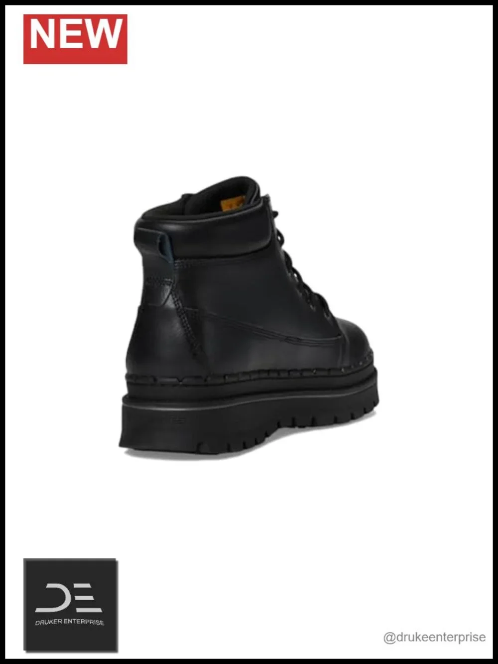 Skechers Women's Jammers Platform Sr Boot Slip-Resistant EH Leather Work Shoes